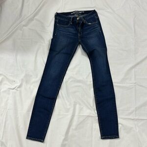 American Eagle Outfitters, AEO Denim, women jeans size 4 long, Jegging